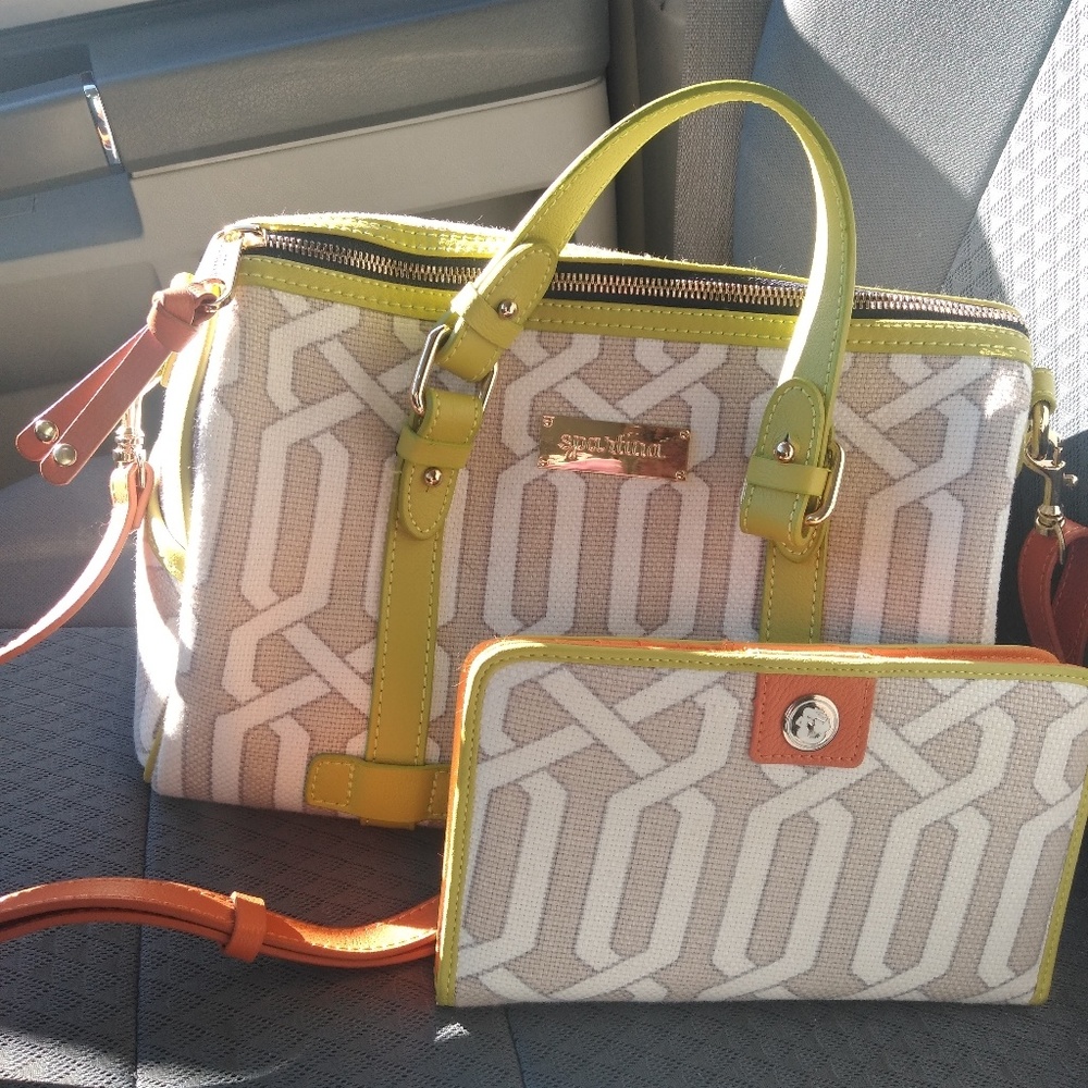 Spartina Purse and Wallet Like New!
